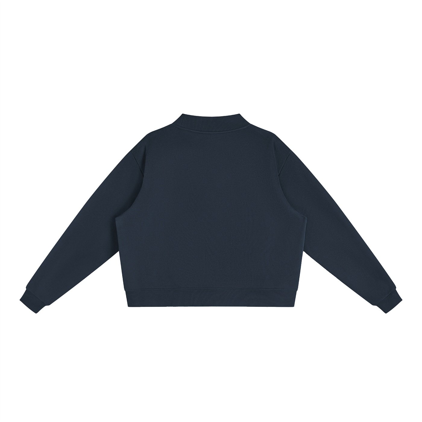 Essential Fleece Mock-Neck Sweatshirt - Image 2