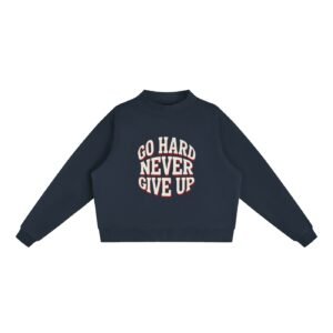 Essential Fleece Mock-Neck Sweatshirt